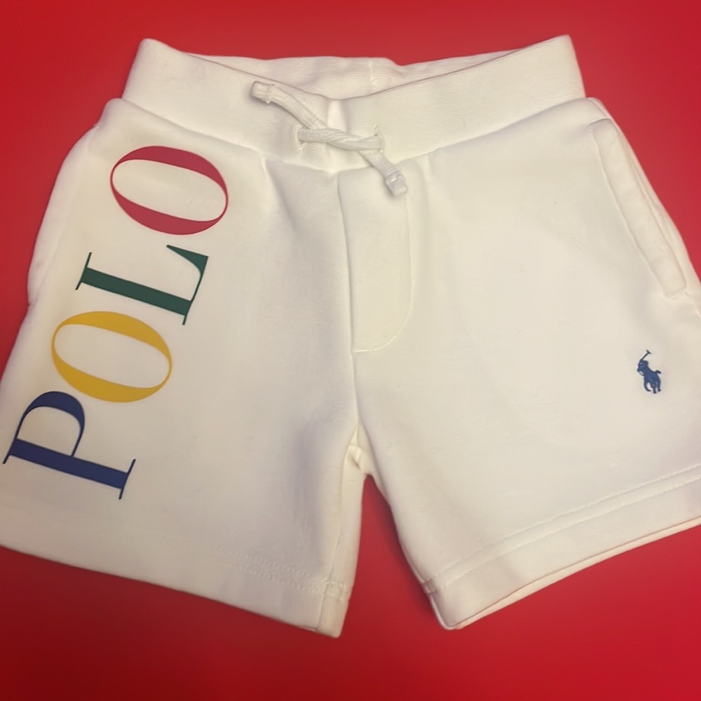 Excellent condition Polo Ralph Lauren boys white shorts - Picture 4 of 6
